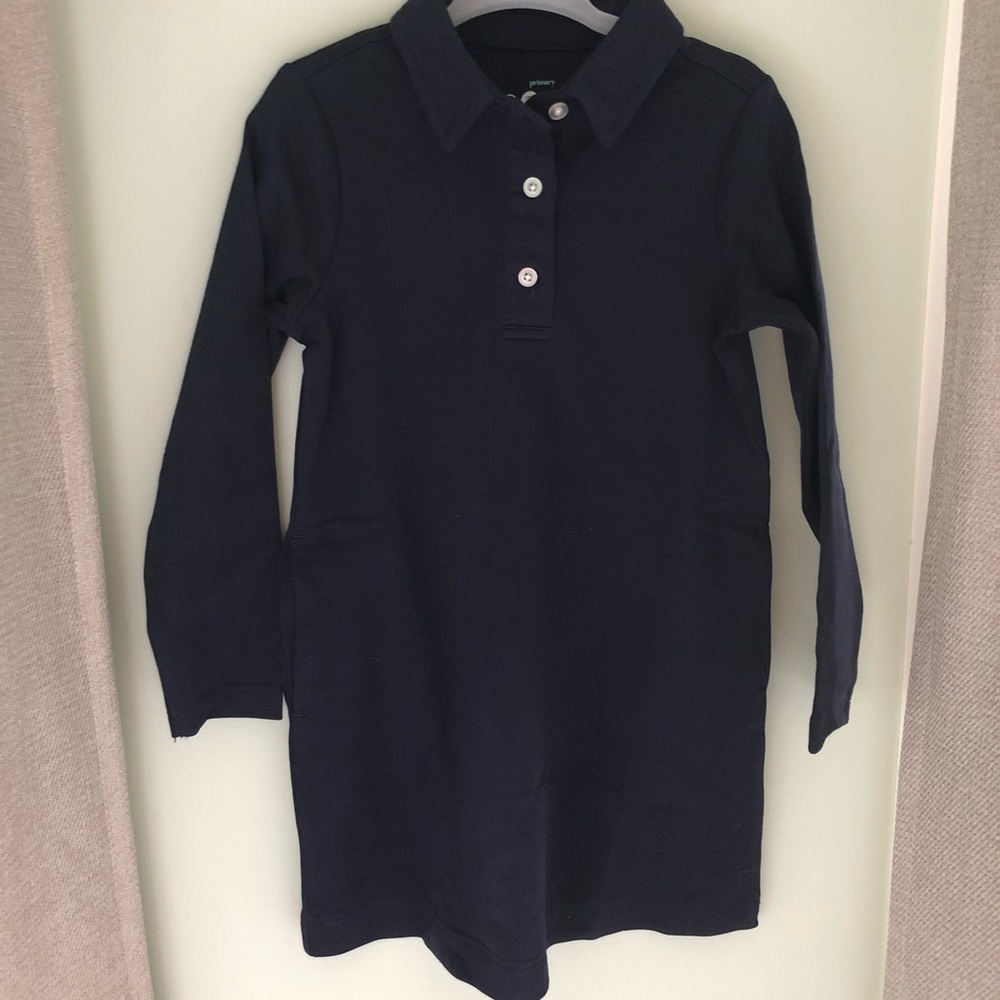 Primary Navy Polo Dress